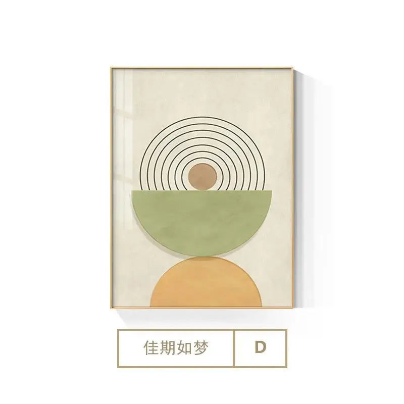 ContourMuse™ Abstract Line Art Canvas