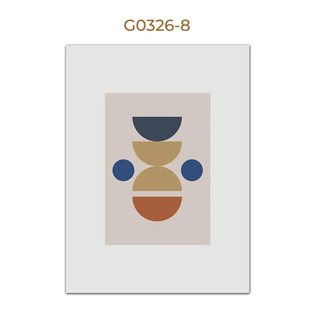 GeoLuxe™ Modern Abstract Canvas Print