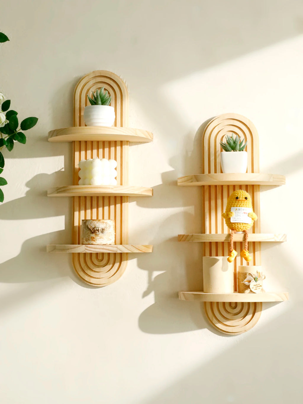 GeoNest™ Boho Wall Shelf