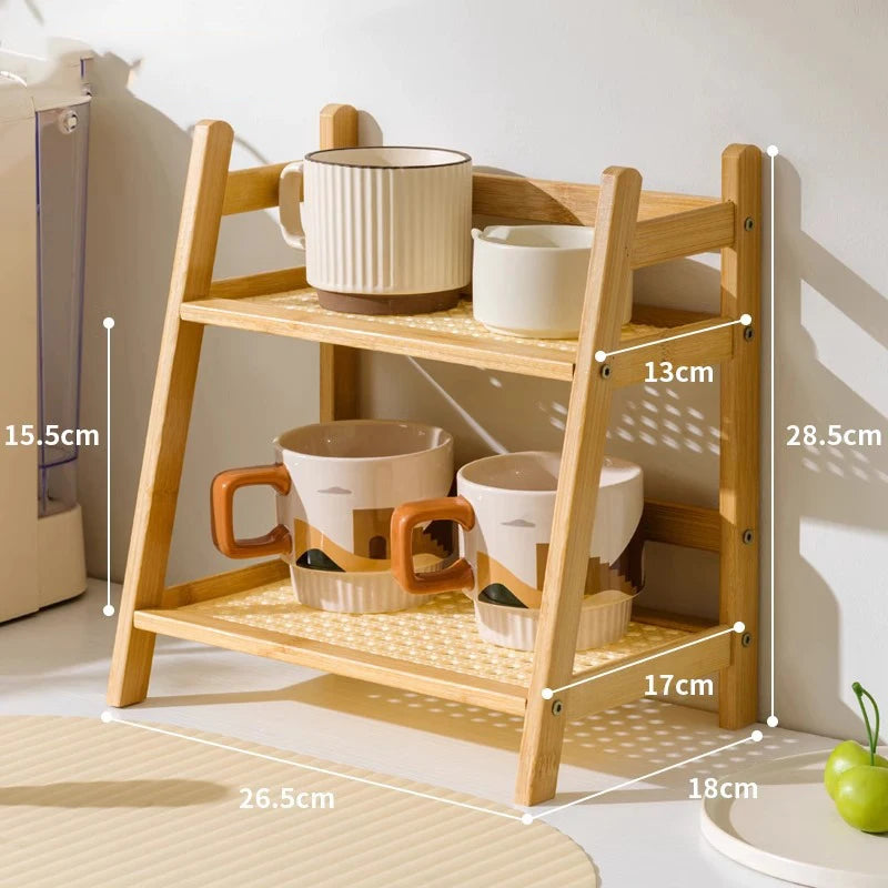 BambooNest™ Countertop Organizer