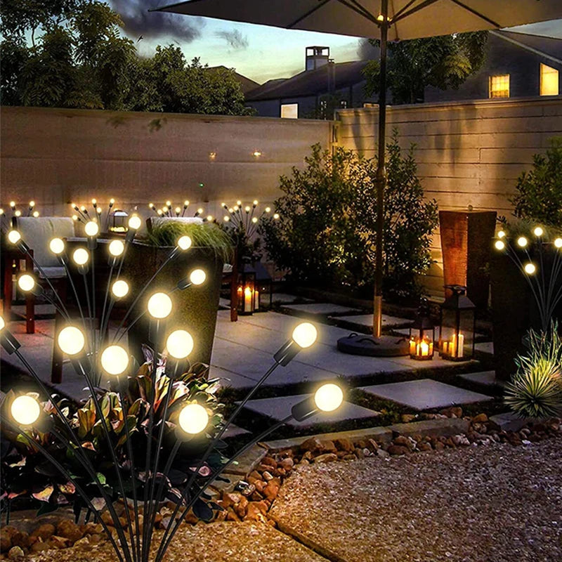 FireflyGlow™ Swaying Solar Garden Lights