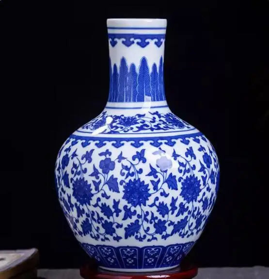 Serenity Heritage Ceramic Vase