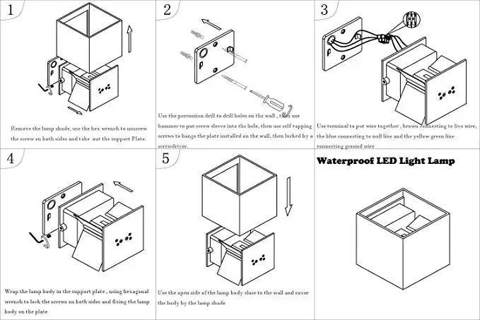 AeroBeam™ Waterproof Wall Light