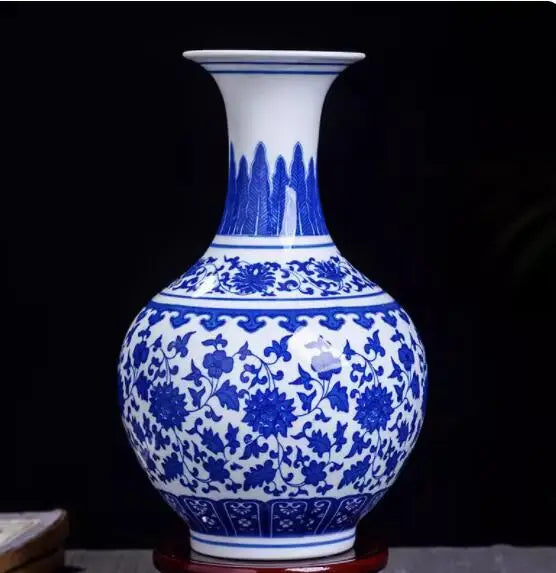 Serenity Heritage Ceramic Vase