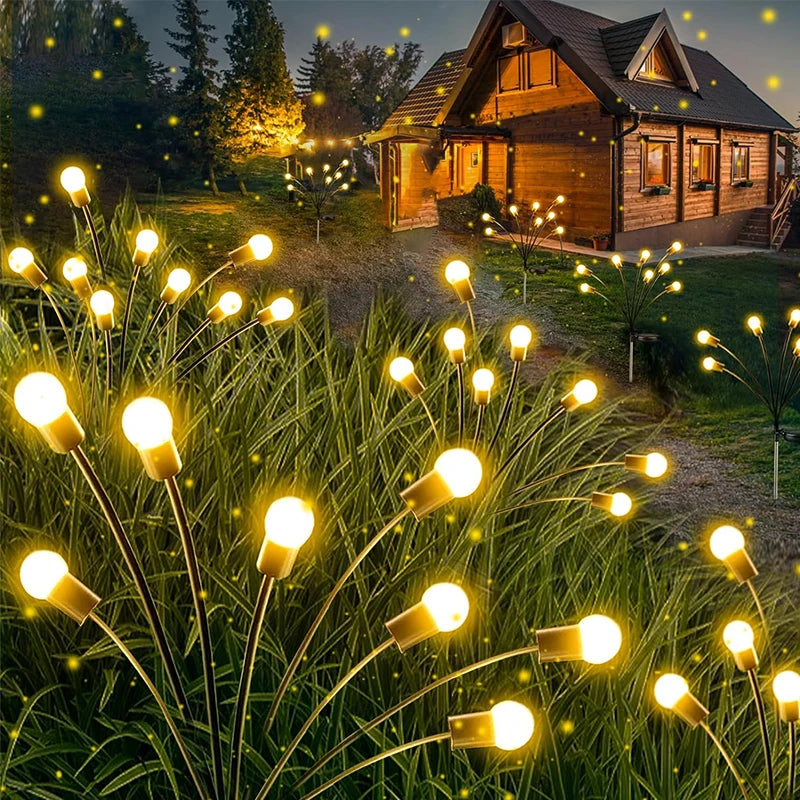 FireflyGlow™ Swaying Solar Garden Lights