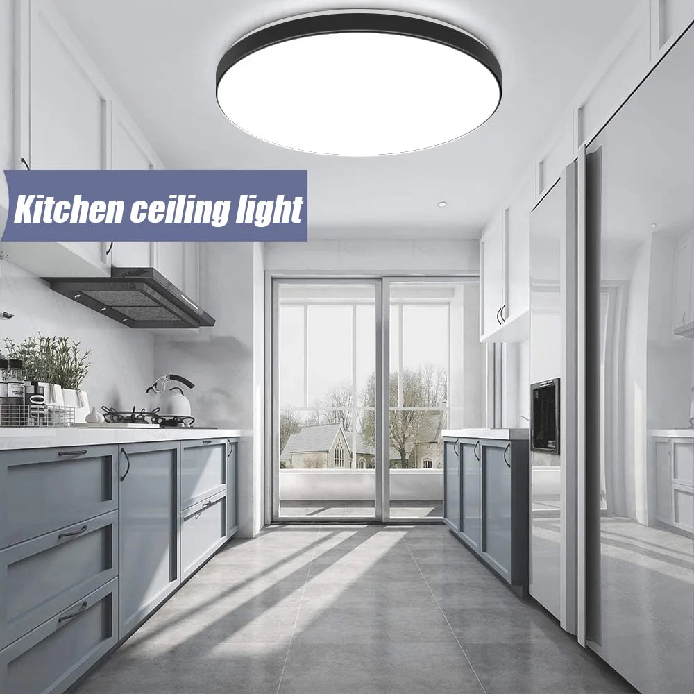 AquaShield™ Minimalist Waterproof Ceiling Light