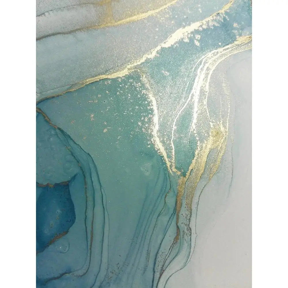 TurquoiseGilt™ Marble Luxe Canvas