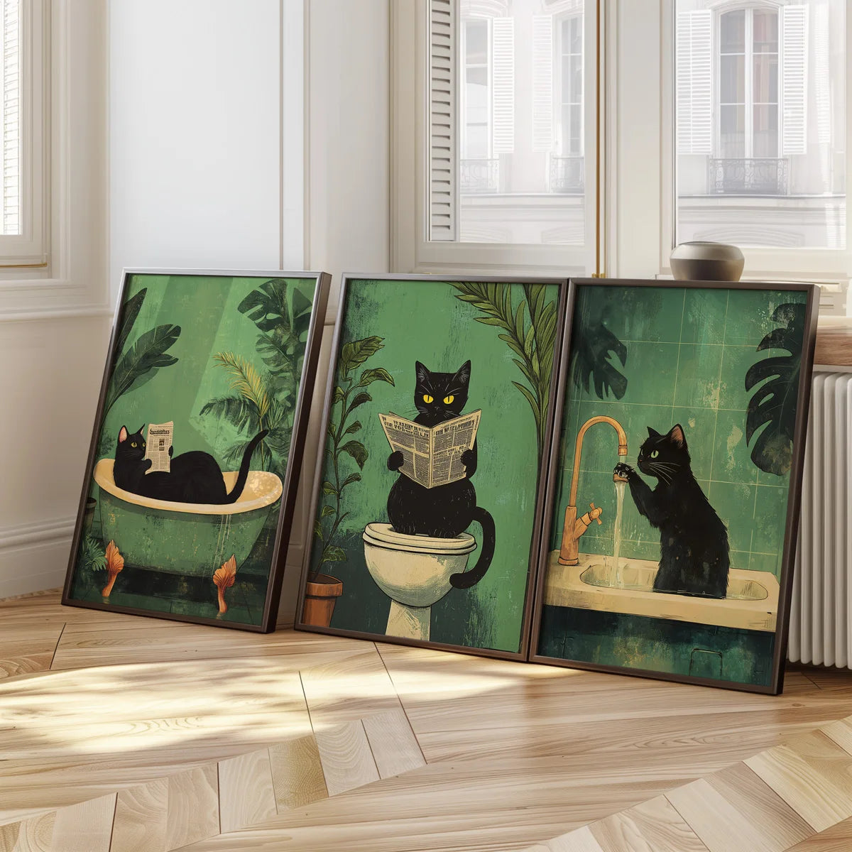 Ardent Vintage Animal Triptych™