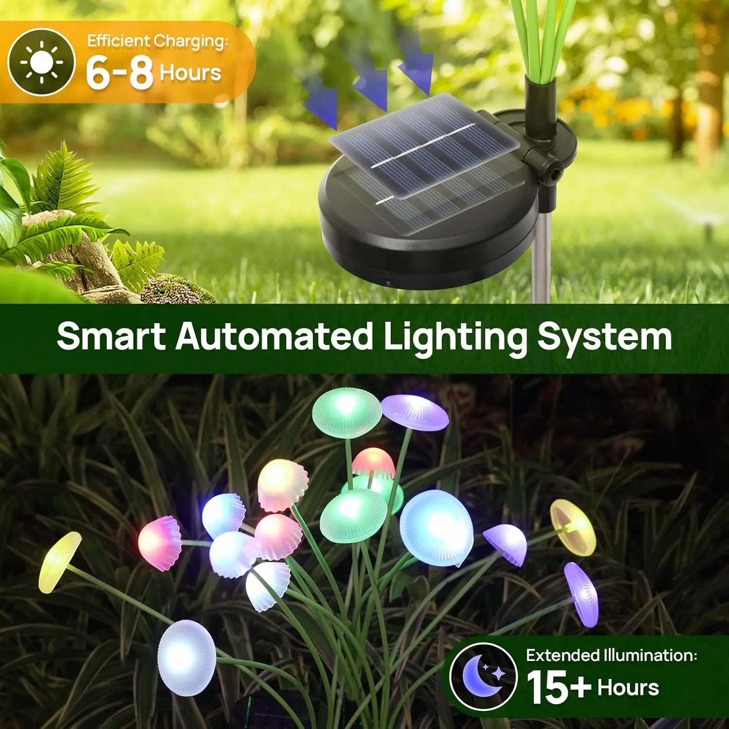 LumiShroom™ Solar Garden Lights