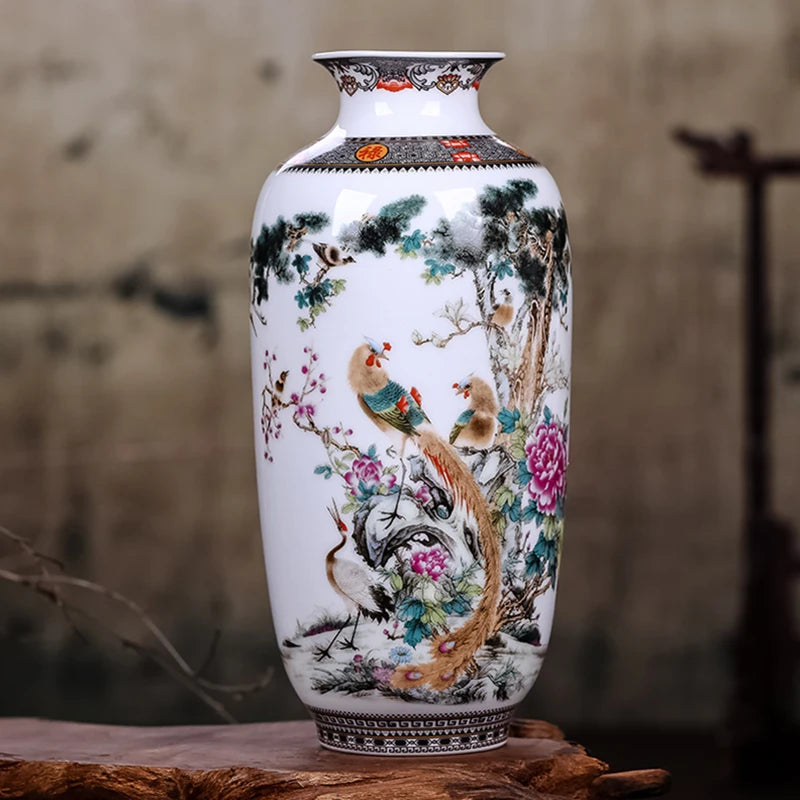 Serenity Heritage Ceramic Vase