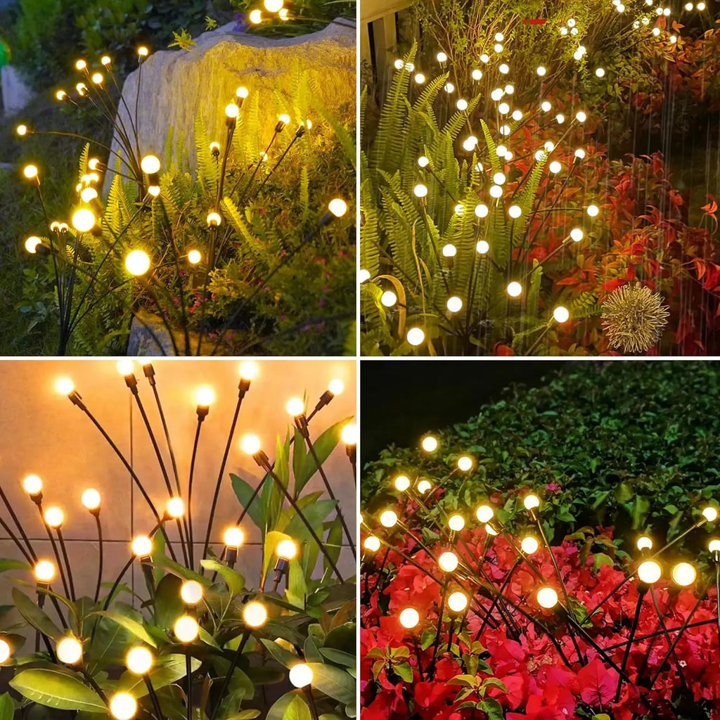 FireflyGlow™ Swaying Solar Garden Lights