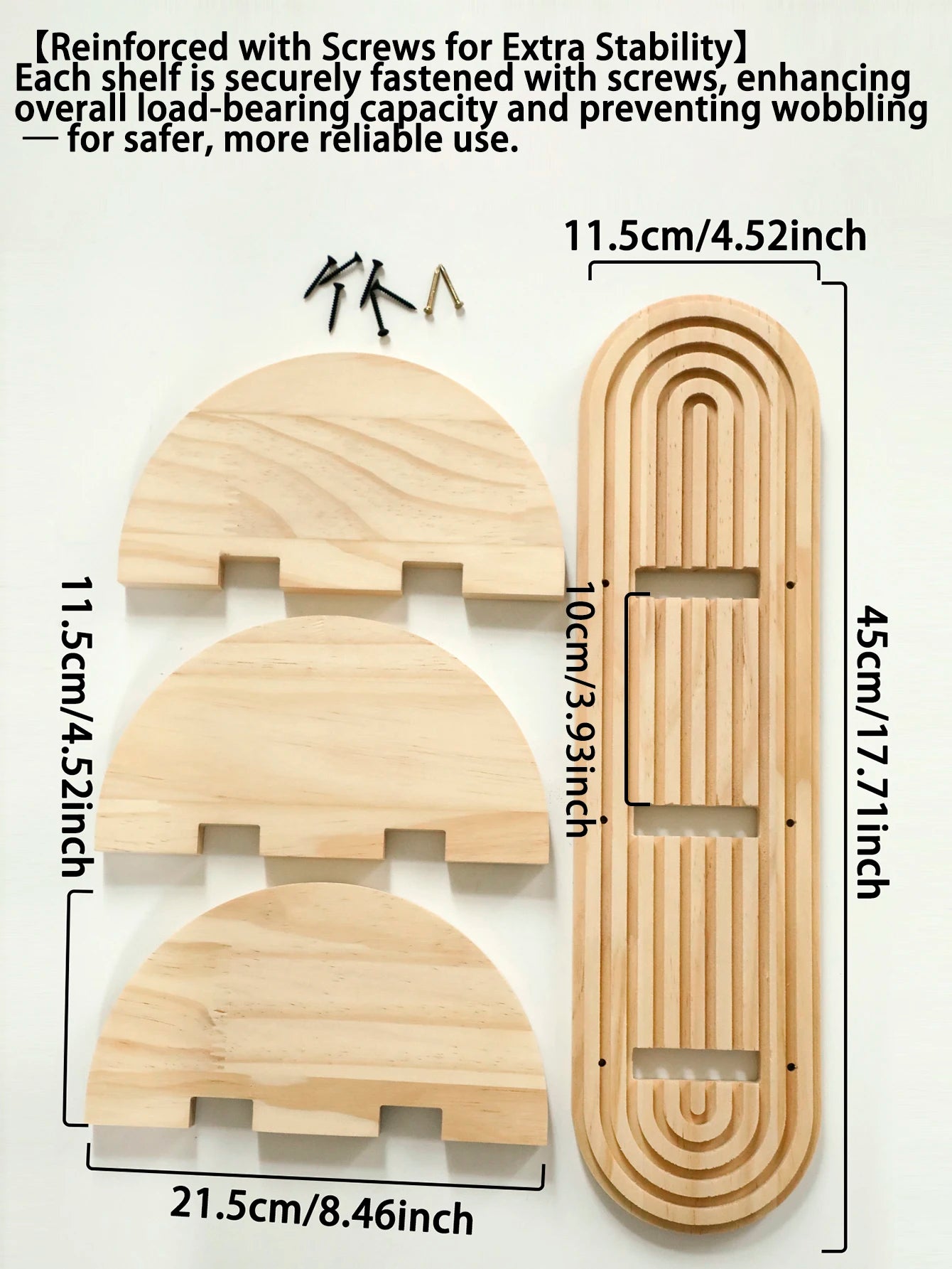 GeoNest™ Boho Wall Shelf