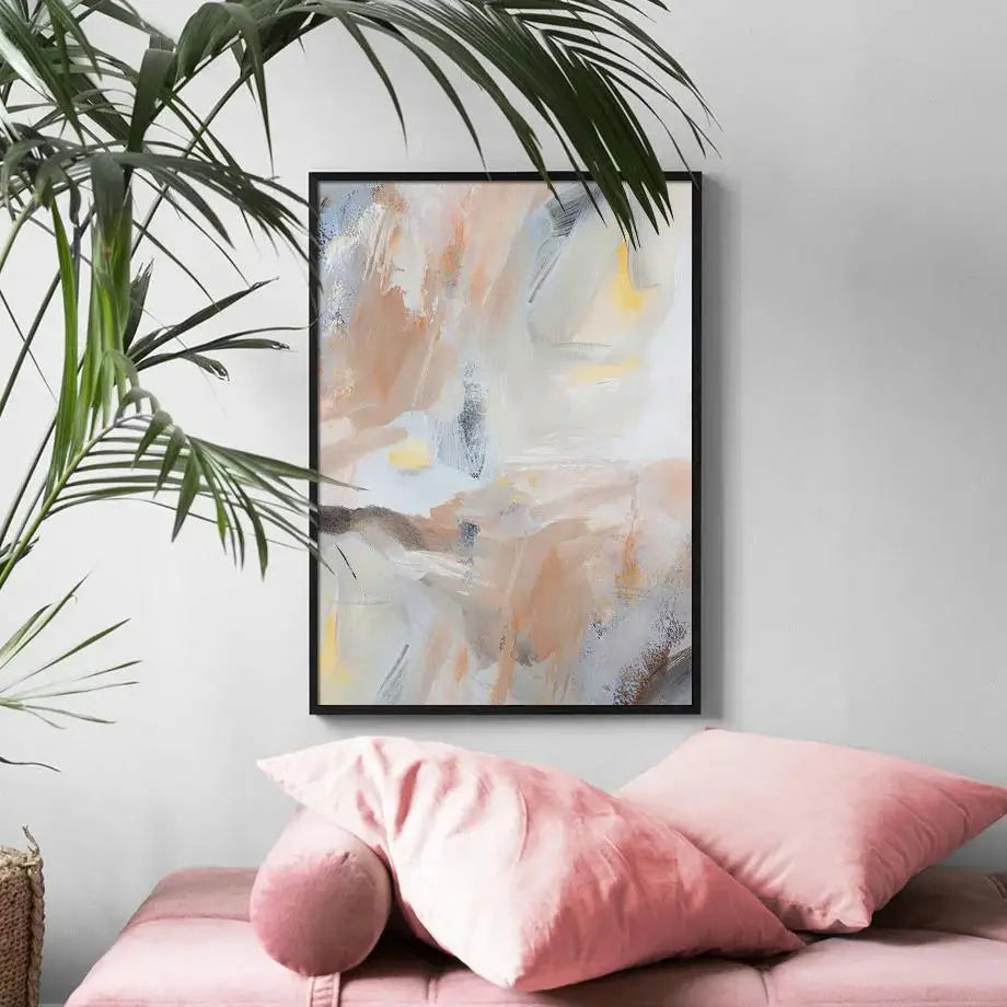 Nordic Aura™ Abstract Canvas Print