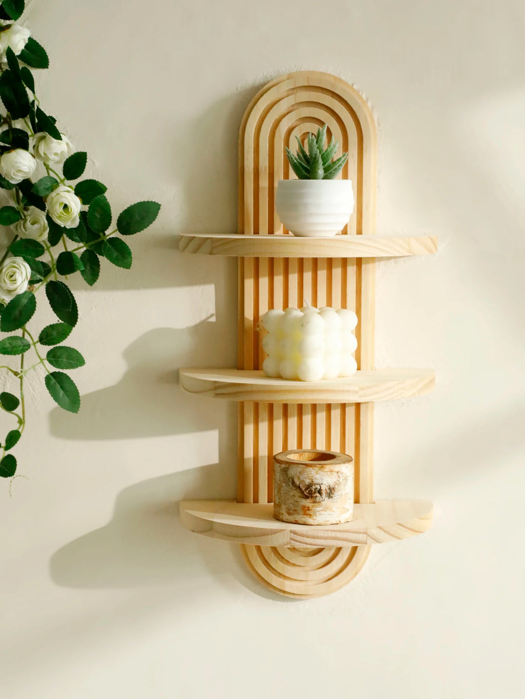 GeoNest™ Boho Wall Shelf