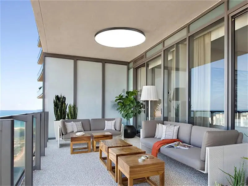 AquaShield™ Minimalist Waterproof Ceiling Light