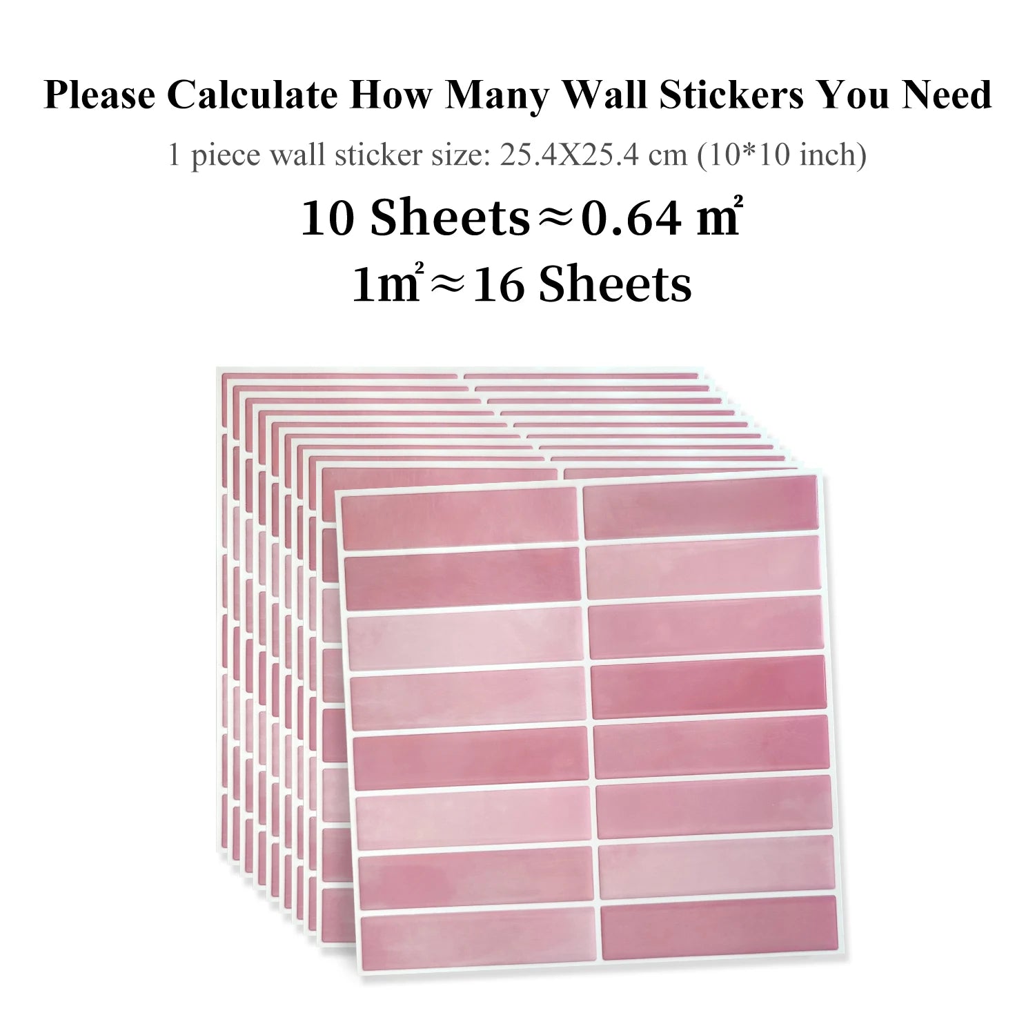 TileFlex™ Peel & Stick Waterproof Panels (10-Pack)