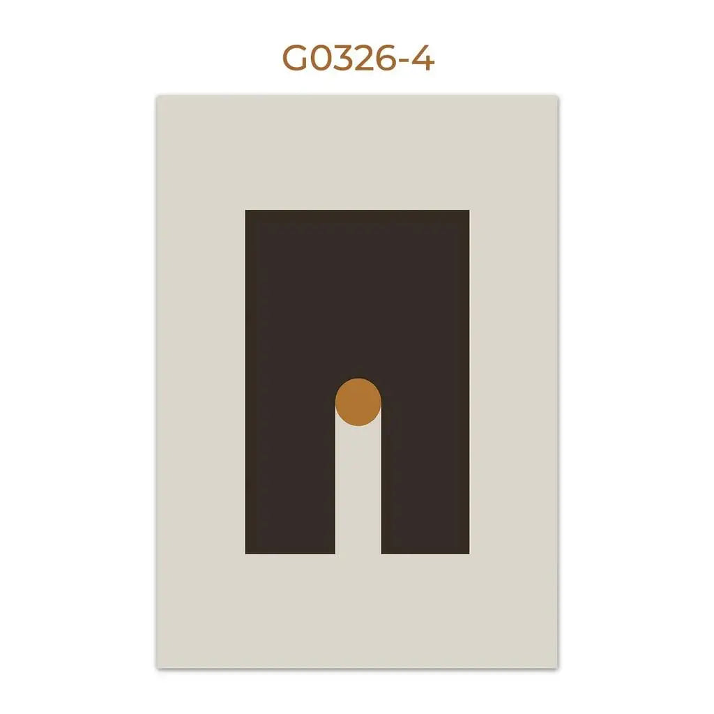 GeoLuxe™ Modern Abstract Canvas Print