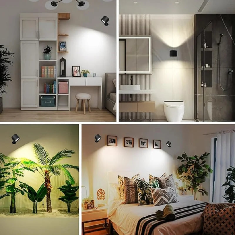 LumaFlex™ DualGlow 360° Magnetic Wall Sconce