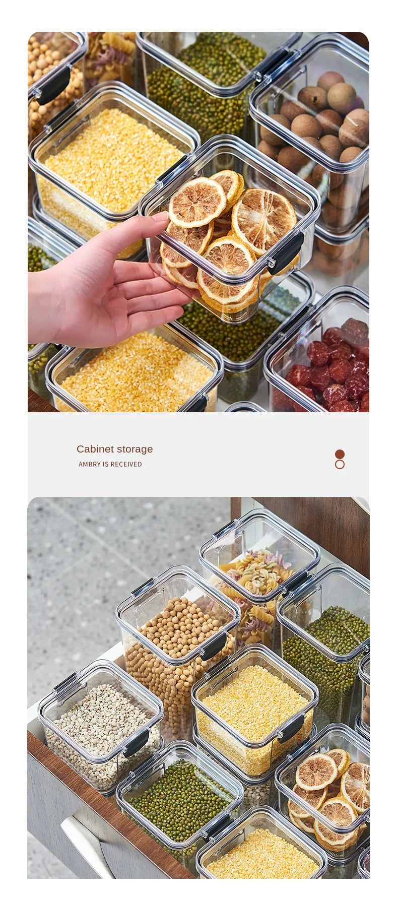 Product Name: Nuvéro™ Airtight Modular Food Storage Set