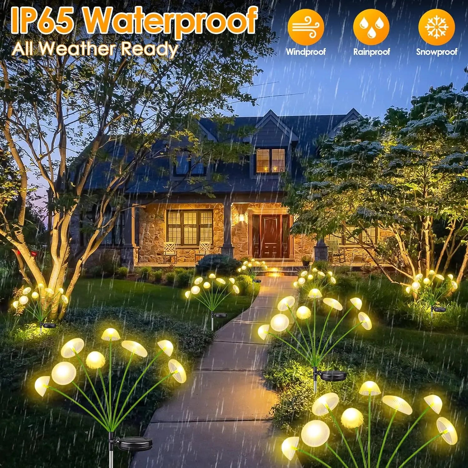LumiShroom™ Solar Garden Lights