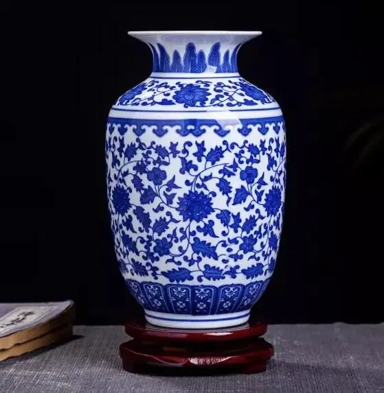 Serenity Heritage Ceramic Vase