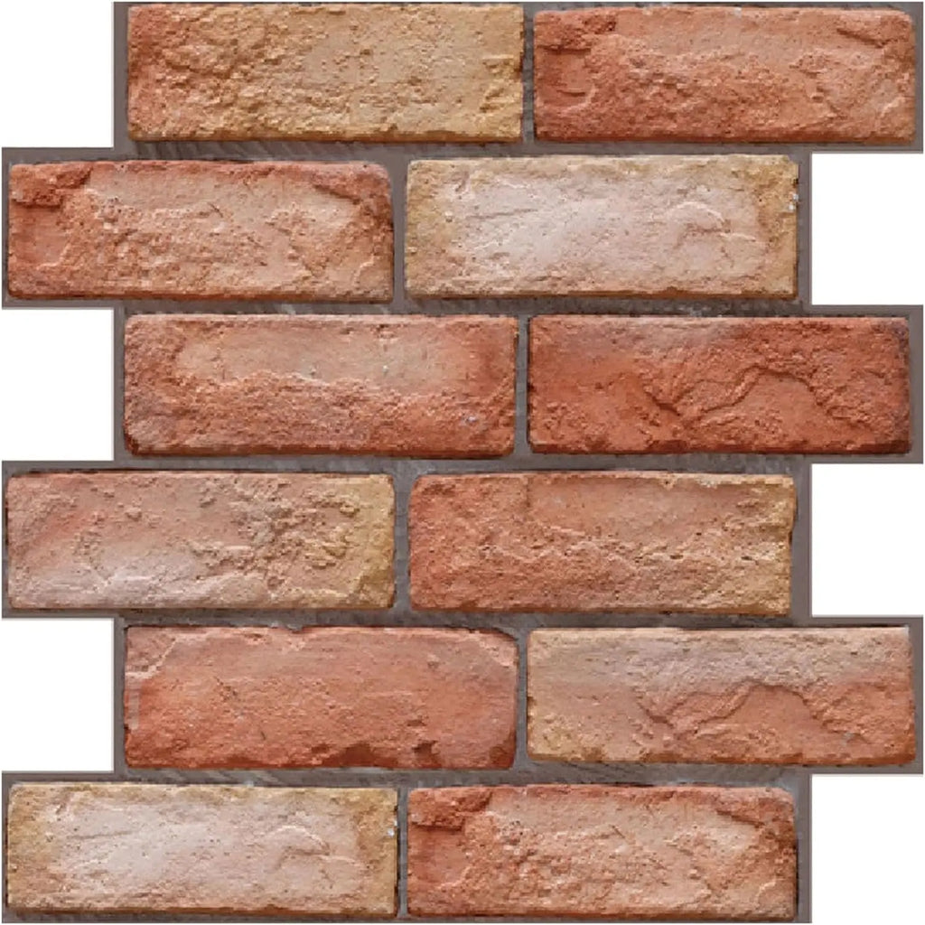 BrickEase™ 3D Peel & Stick Wall Panels (10-Pack)