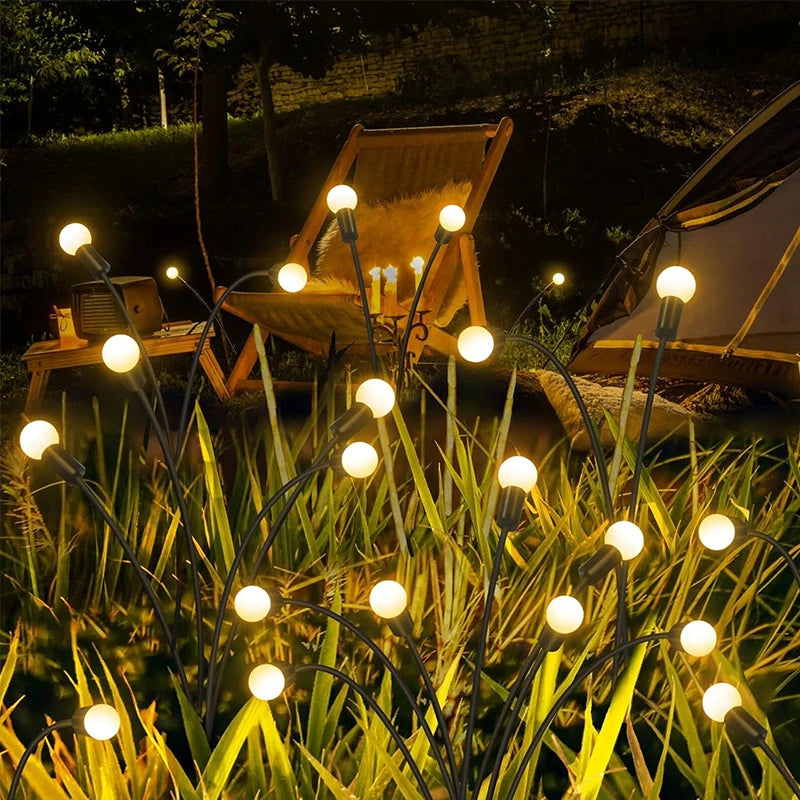 FireflyGlow™ Swaying Solar Garden Lights