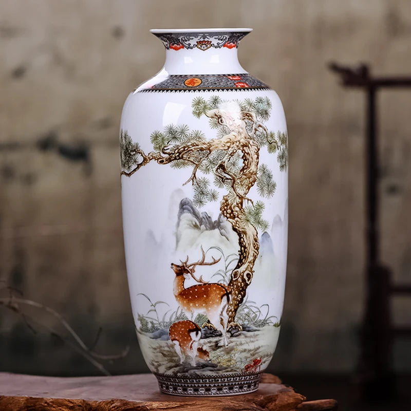 Serenity Heritage Ceramic Vase