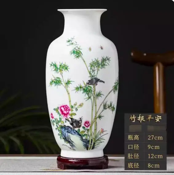 Serenity Heritage Ceramic Vase