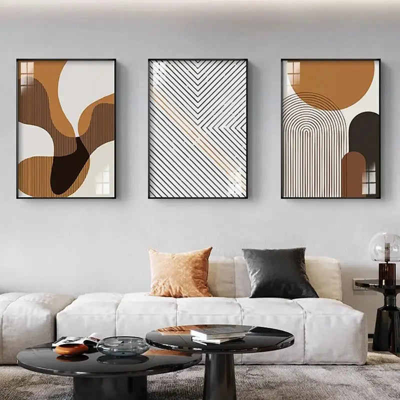 GeoLuxe™ Modern Abstract Canvas Print